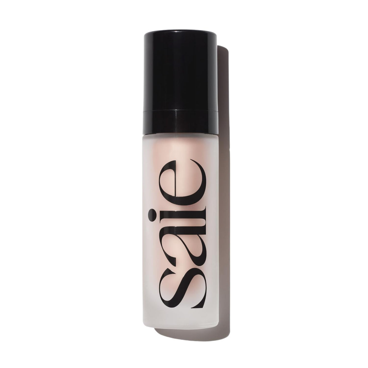 Saie Glowy Super Gel Roseglow bottle front for hydrated glow