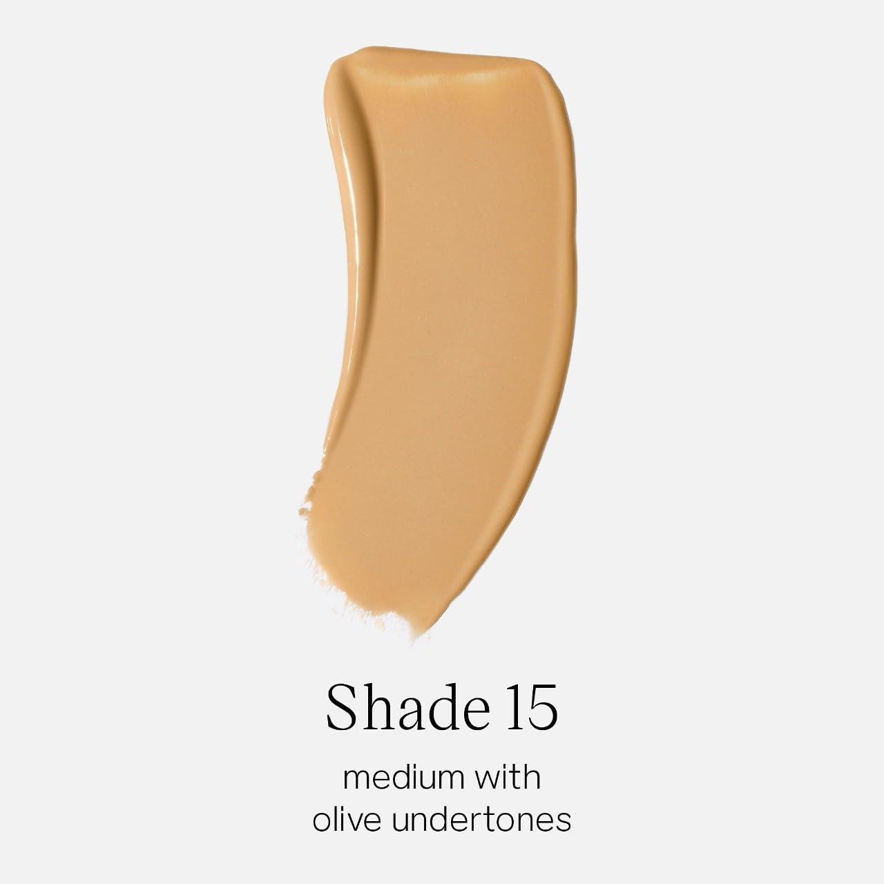 Saie texture close-up of dispensed serum-pigment, demonstrates lightweight hydration