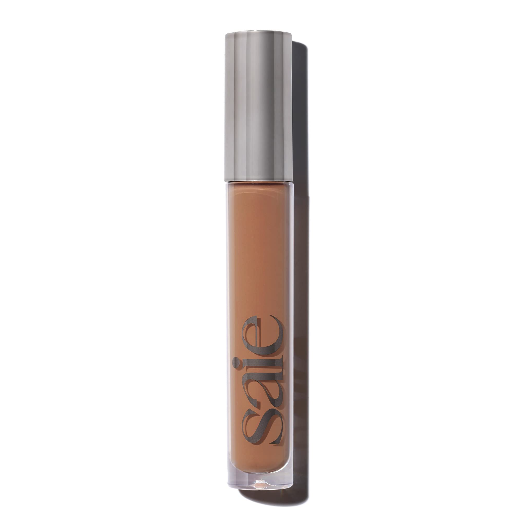 Saie front packaging showing product name and glossy finish benefits