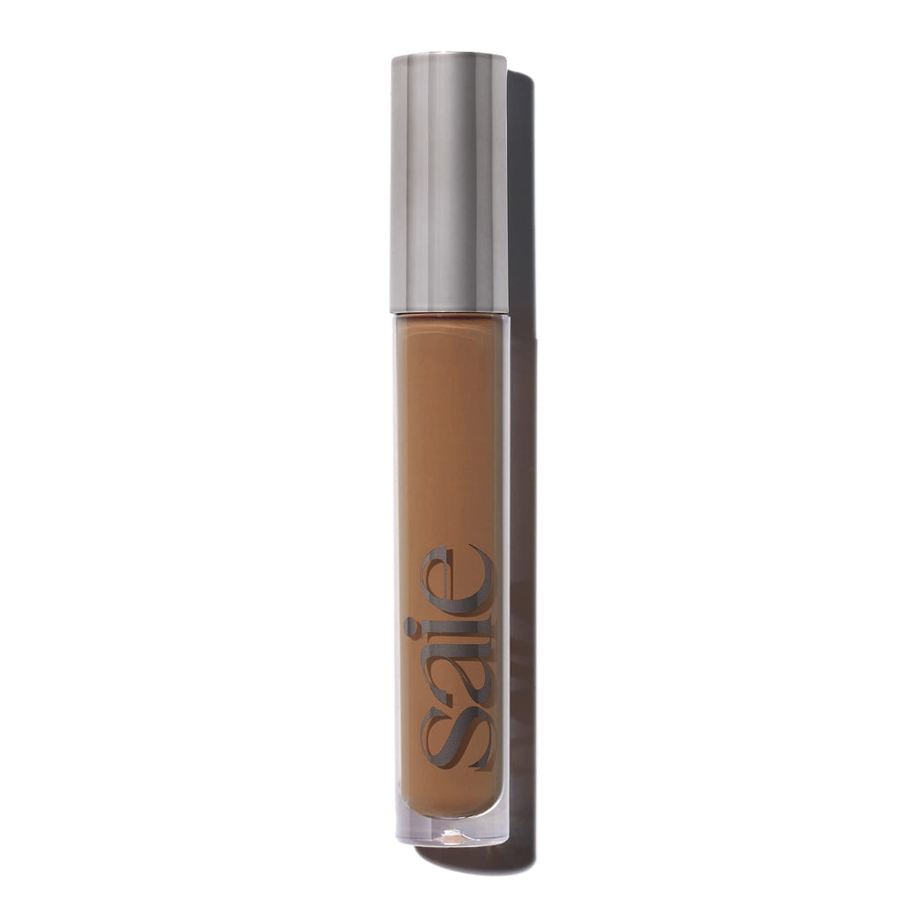 Saie tube front view showing shade 7.5 and compact size for travel convenience