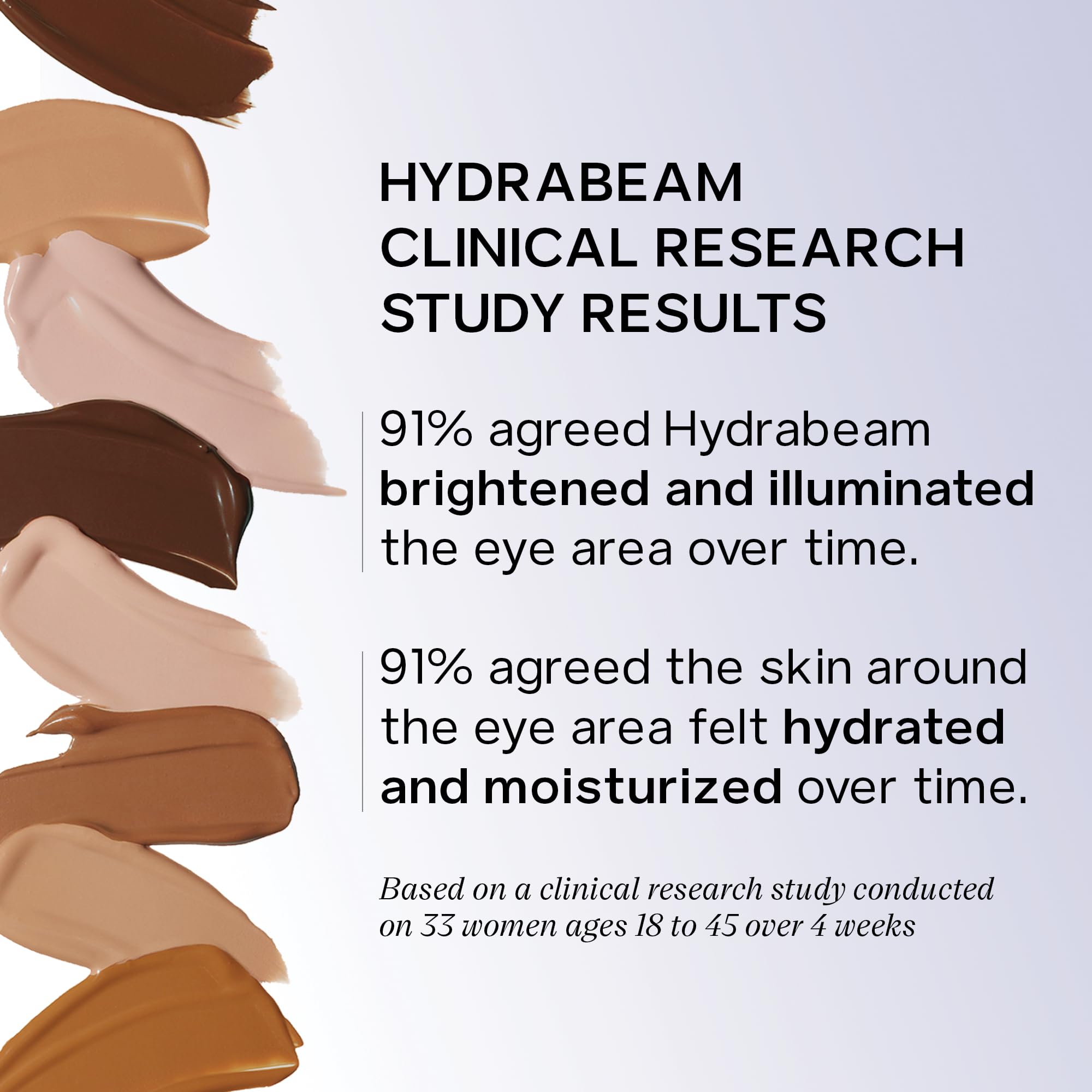 Saie ingredient list closeup showing glycerin and squalane for hydration benefits