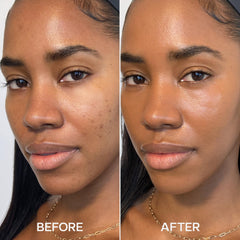 Saie shade 7 applied on arm for true-to-tone comparison benefit
