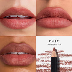 Saie Lip Liner 101 packaging with wooden pencil design.