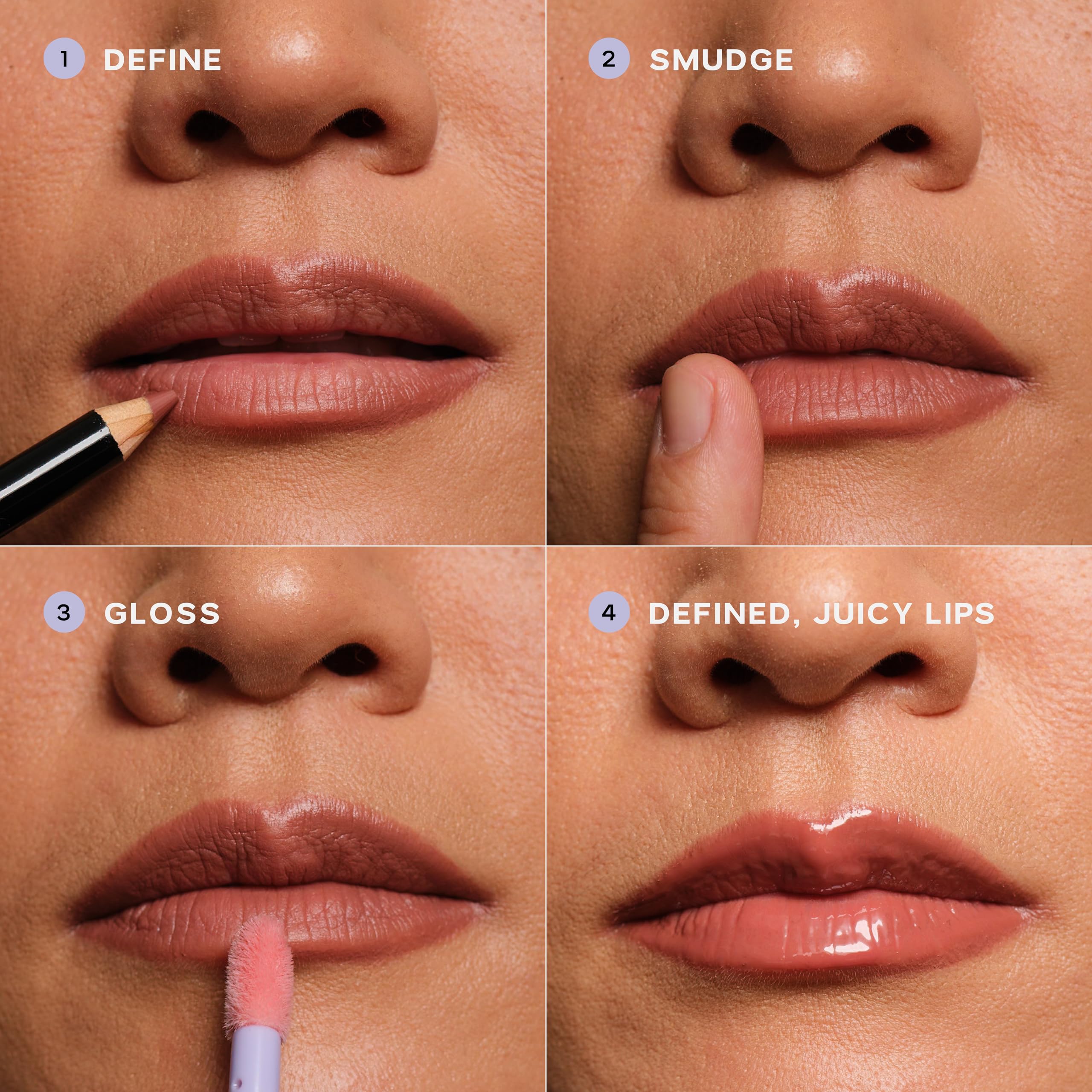 Saie Lip Liner 101 twist mechanism closeup shows controlled application.