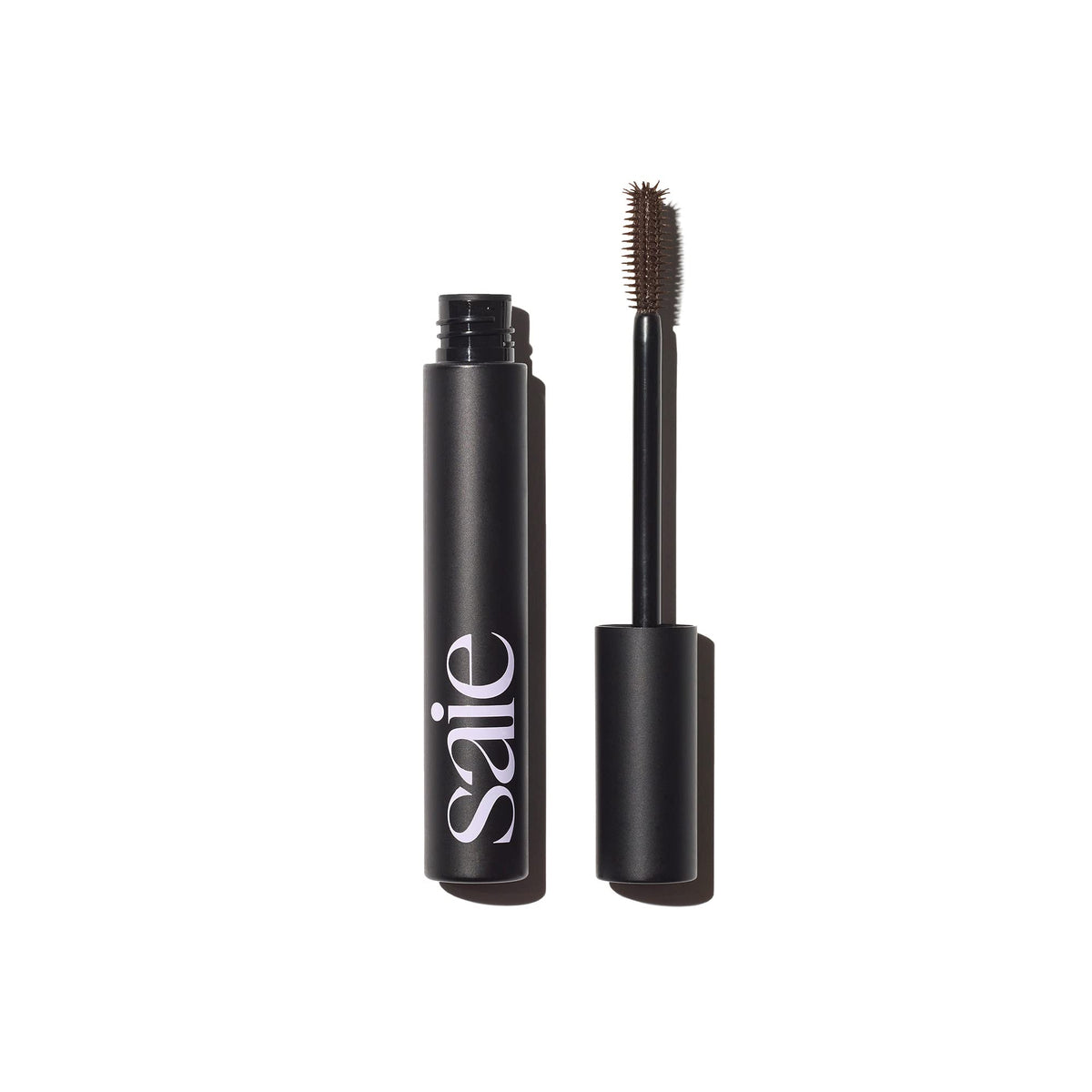 Saie Mascara 101 bottle with wand for precise application and lift
