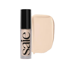 Saie Slip Tint Shade 1 application for natural under-eye coverage with a bright finish