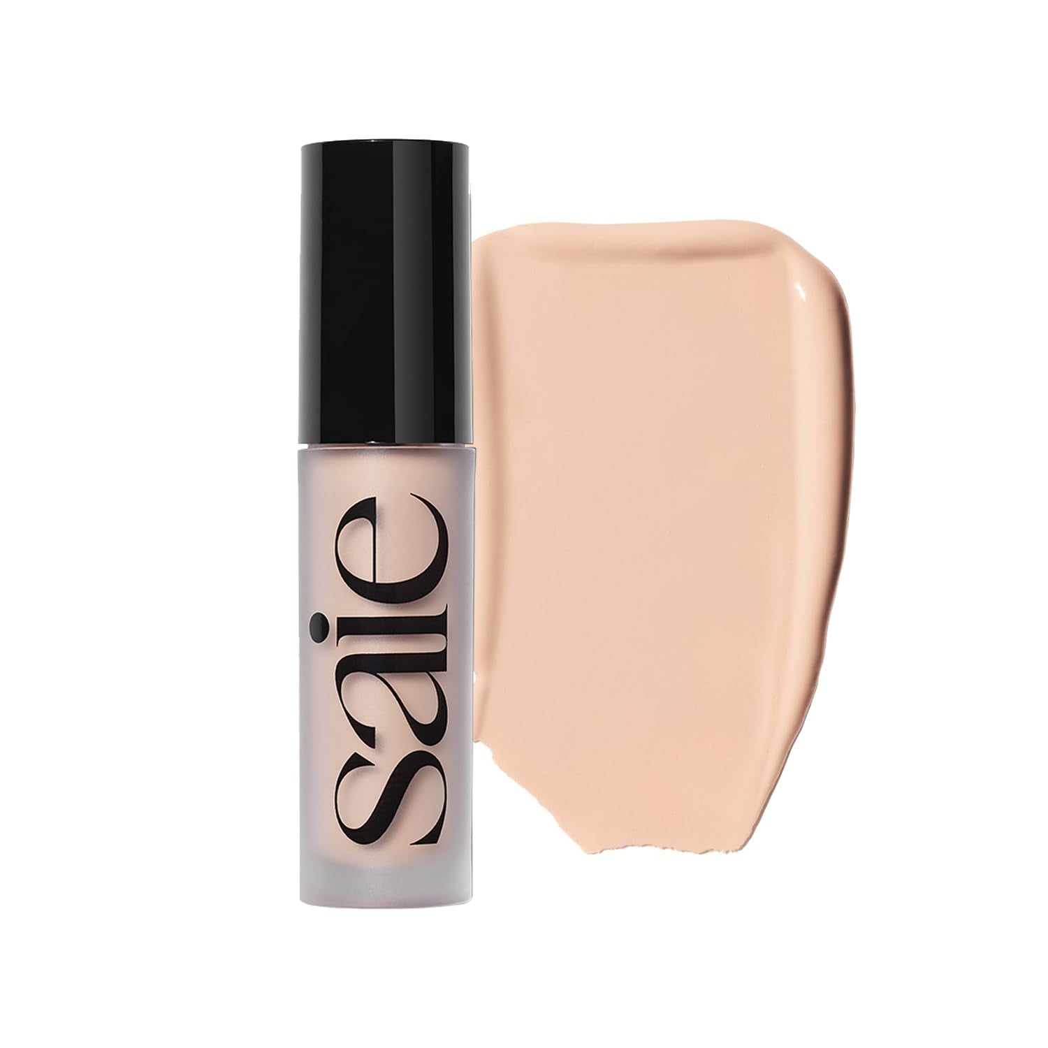 Saie front packaging displaying shade 3 and compact design benefit