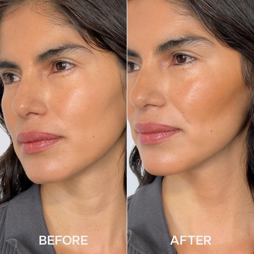 Saie Sun Melt soft-sculpt edge application for defined contours