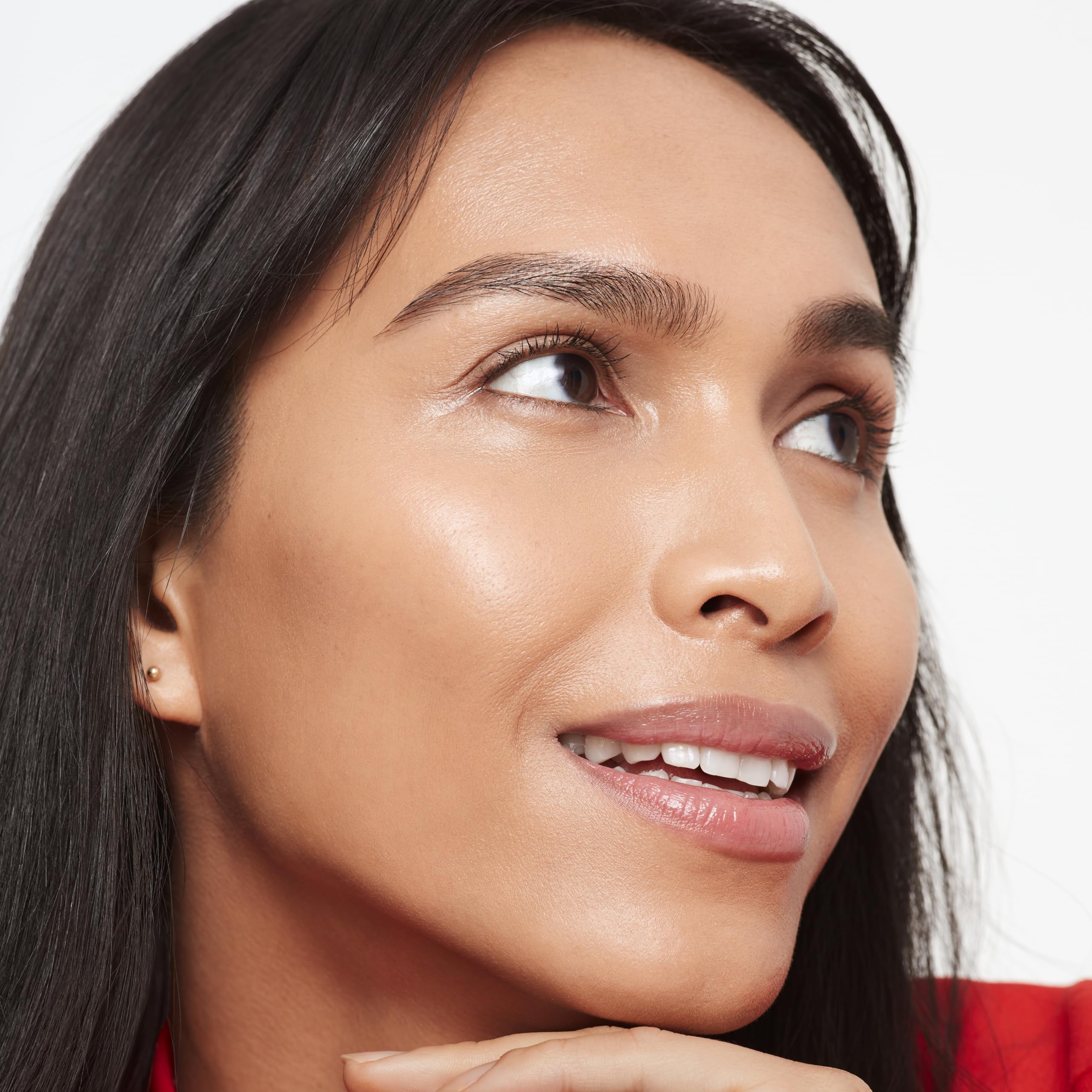 Saie serum texture drop closeup highlighting lightweight, hydrating feel