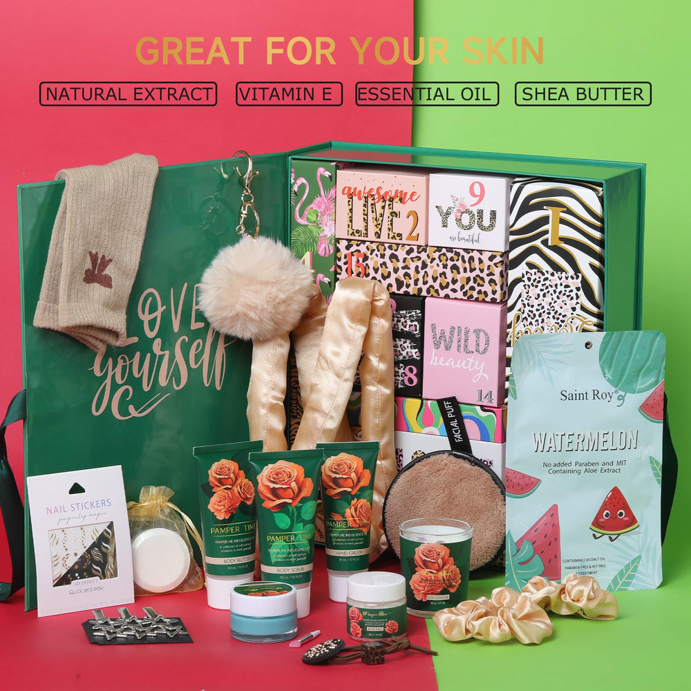 Saint Roy Beauty Advent Calendar 2025 hand cream offers winter moisture and festive fragrance.
