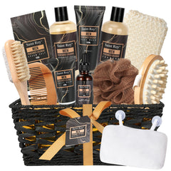 Saint Roy Fathers Day 14pc spa basket packaging for gifting