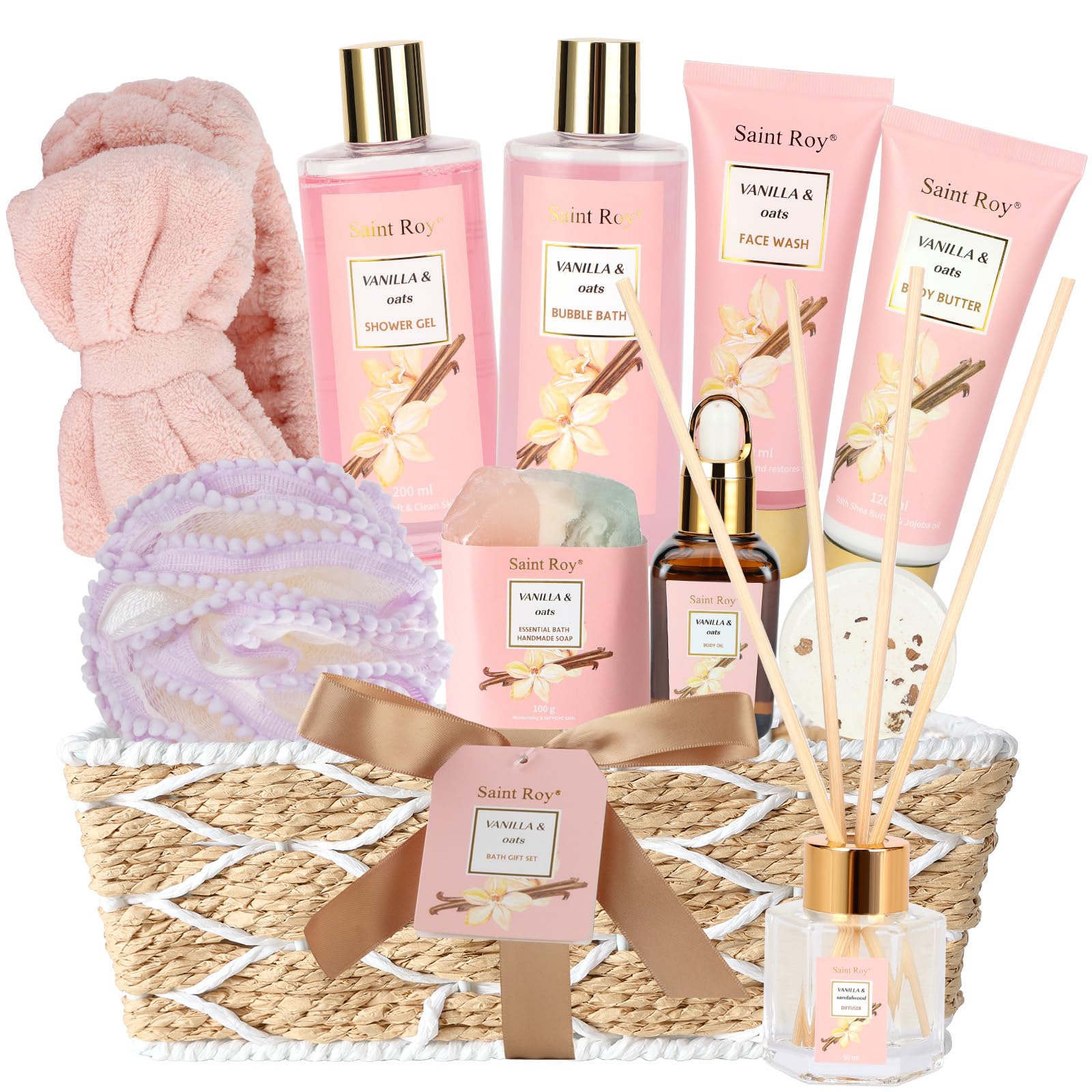 Saint Roy fragrance diffuser with reed sticks creates lasting ambiance