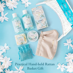 Saint Roy Shower Gel and Bubble Bath Set with lush foam for relaxation.