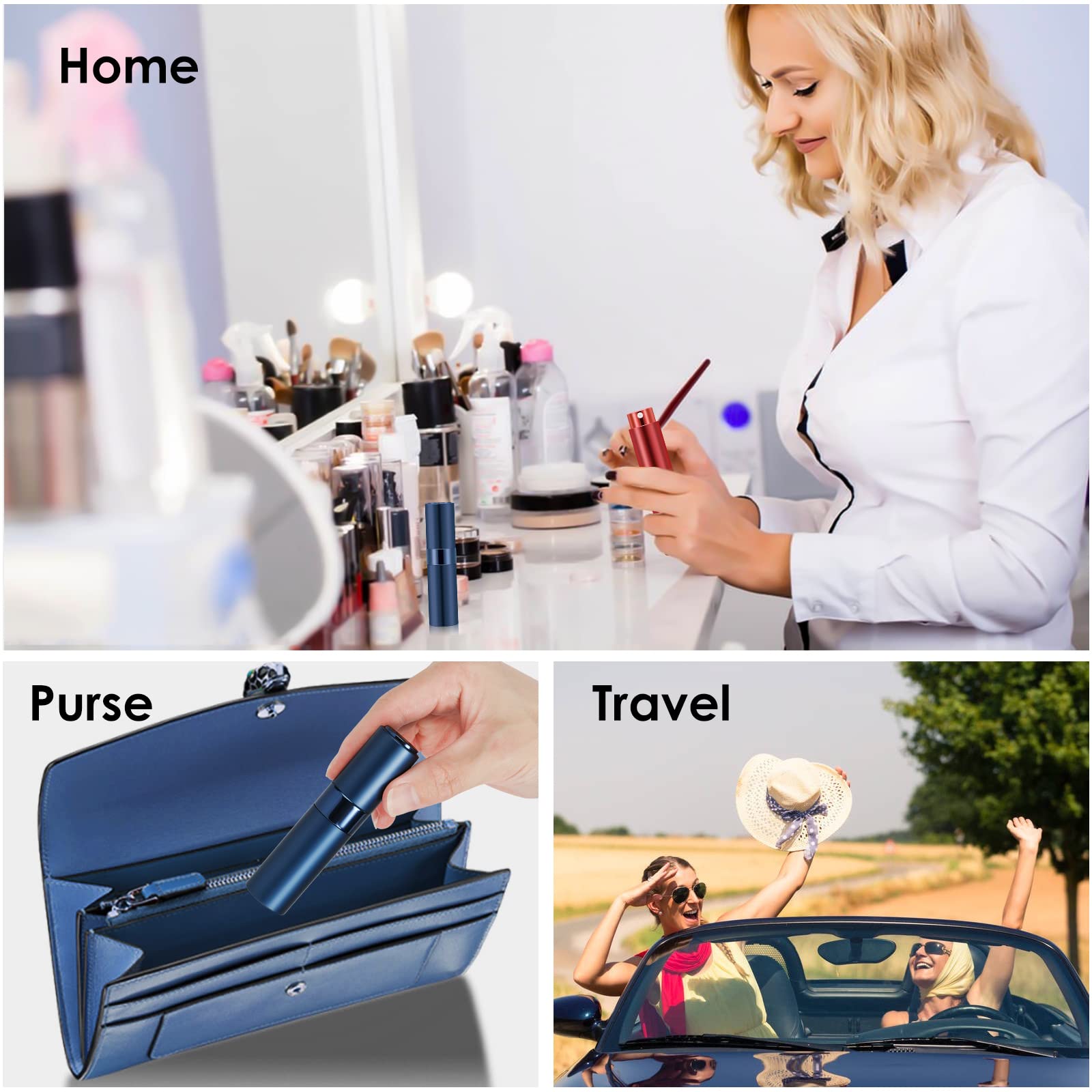 Saiveina travel-friendly size keeps essentials accessible during trips and events.