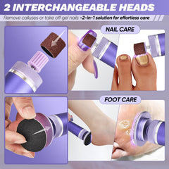 Saker replaceable discs highlight hygienic, easy to switch options for feet and nails