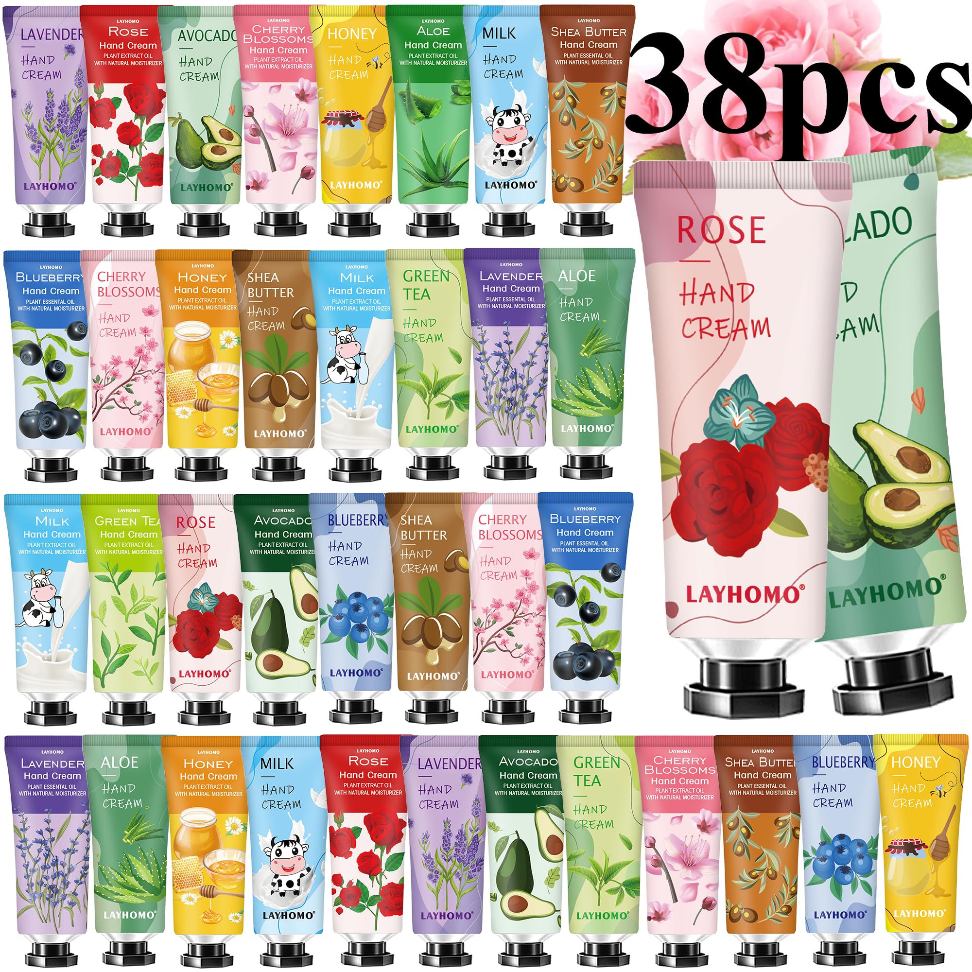 Sakose 38-pack gift set with assorted fragrances for mood-based hydration on the go.