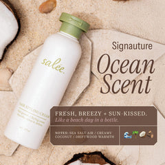SALEE Cream defines curls for natural texture and bounce.