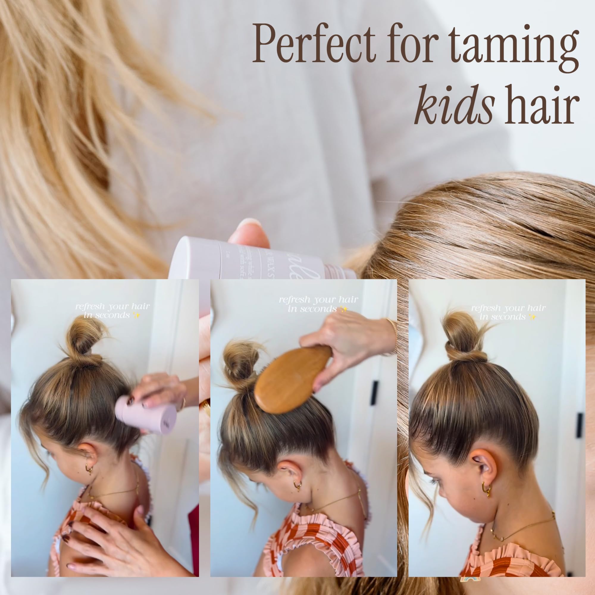 SALEE Hair Wax Stick controls frizz for a smooth finish