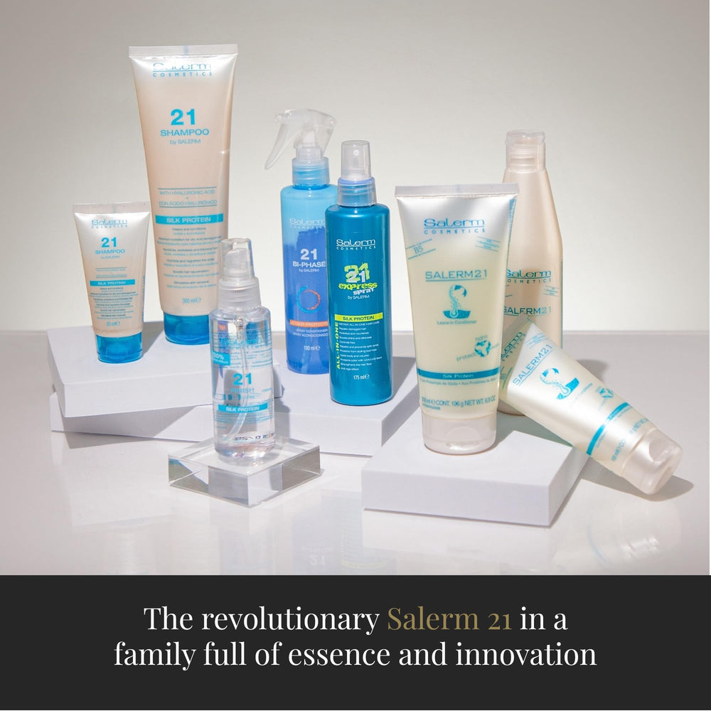 SALERM 21 split-ends repair action supports detangled, revived hair