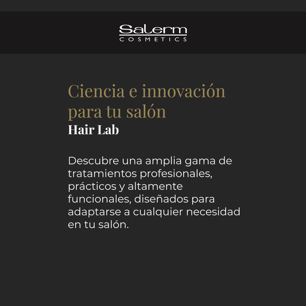 SALERM Hairlab Energizing Lotion vegan stem cells soothe scalp.