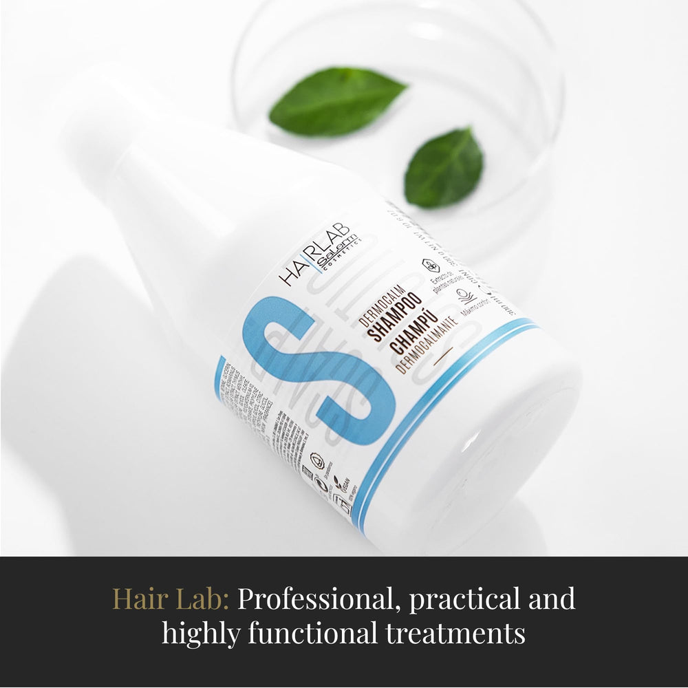 SALERM Lisos Hair Lab heat protection during styling with flat irons