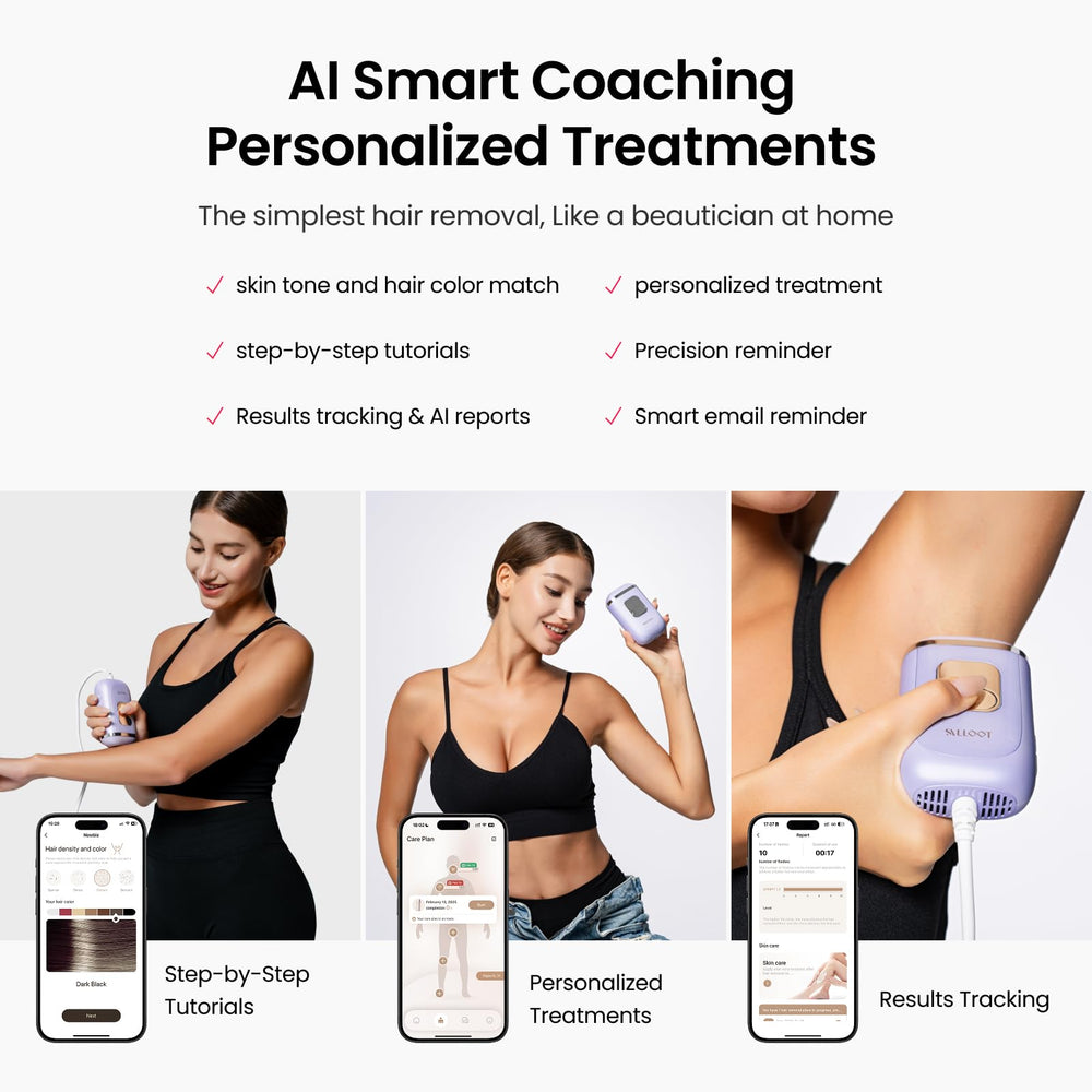 SALLOOT Nova P5 AI coaching app personalizes treatment plans.