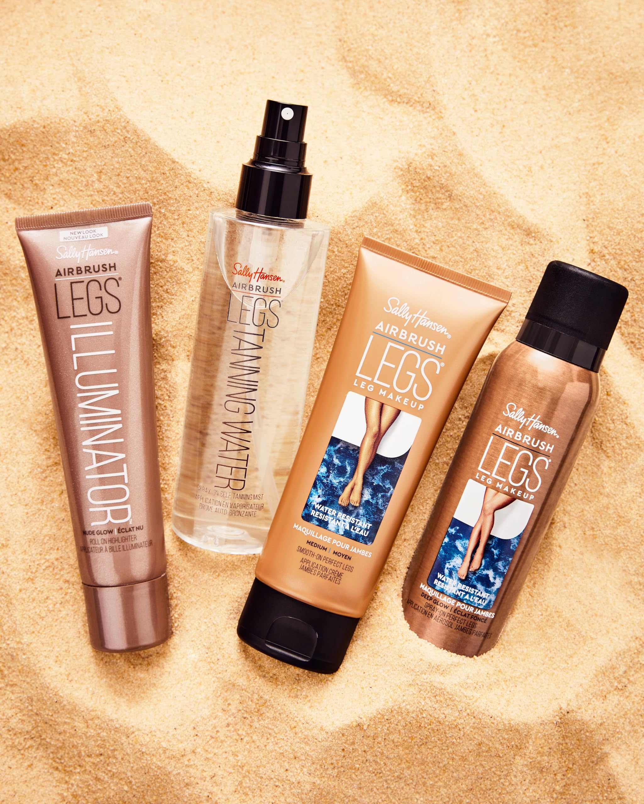 Sally Hansen Airbrush Legs transfer-proof lotion designed for all-day wear