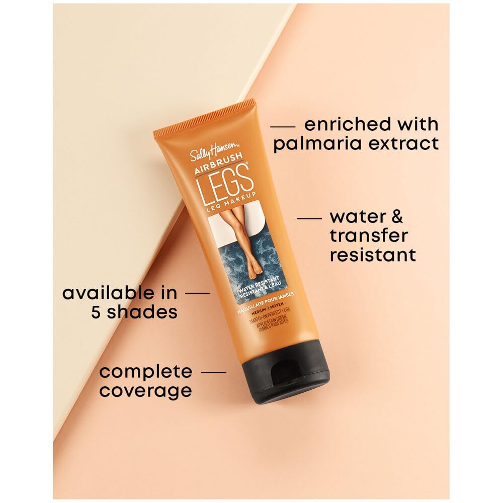 Sally Hansen Airbrush Legs concealing veins for a smoother leg appearance