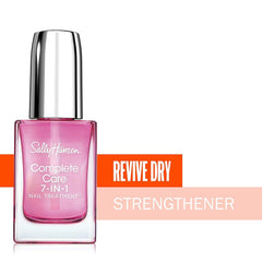 Sally Hansen Complete Care nails before-after demonstrates healthier-looking nails and improved resilience