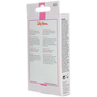 Sally Hansen Cuticle Massage Cream used during manicure prep