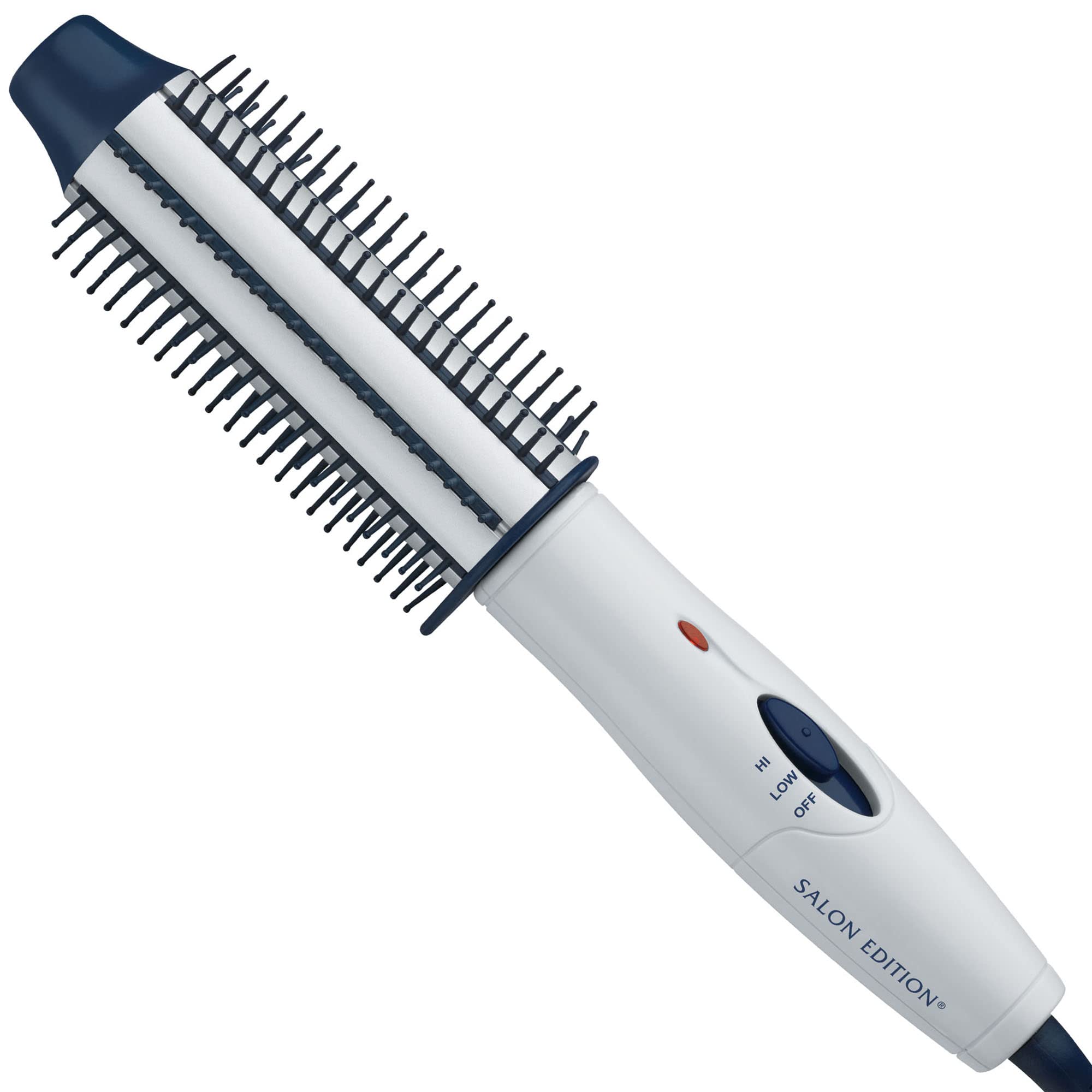 Salon Edition hair styling brush iron with 1-1/2 inch barrel for smooth second-day hairstyles