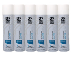 Salon Grafix Shaping Hair Spray nozzle dispenses evenly for quick-drying control.