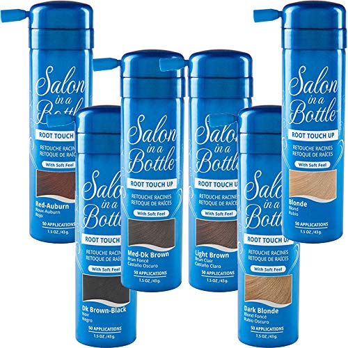 Salon in a Bottle light brown shade swatch demonstrates quick, easy color matching.