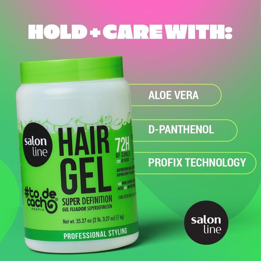 Salon Line PROFIX technology highlights strong definition and frizz control.