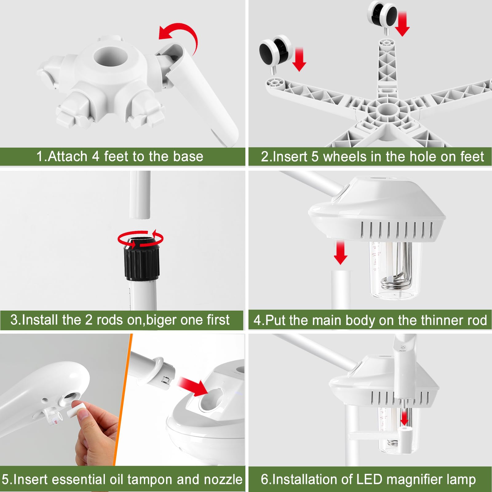 Salon Señor aromatherapy compatible steamer enhances home spa rituals.