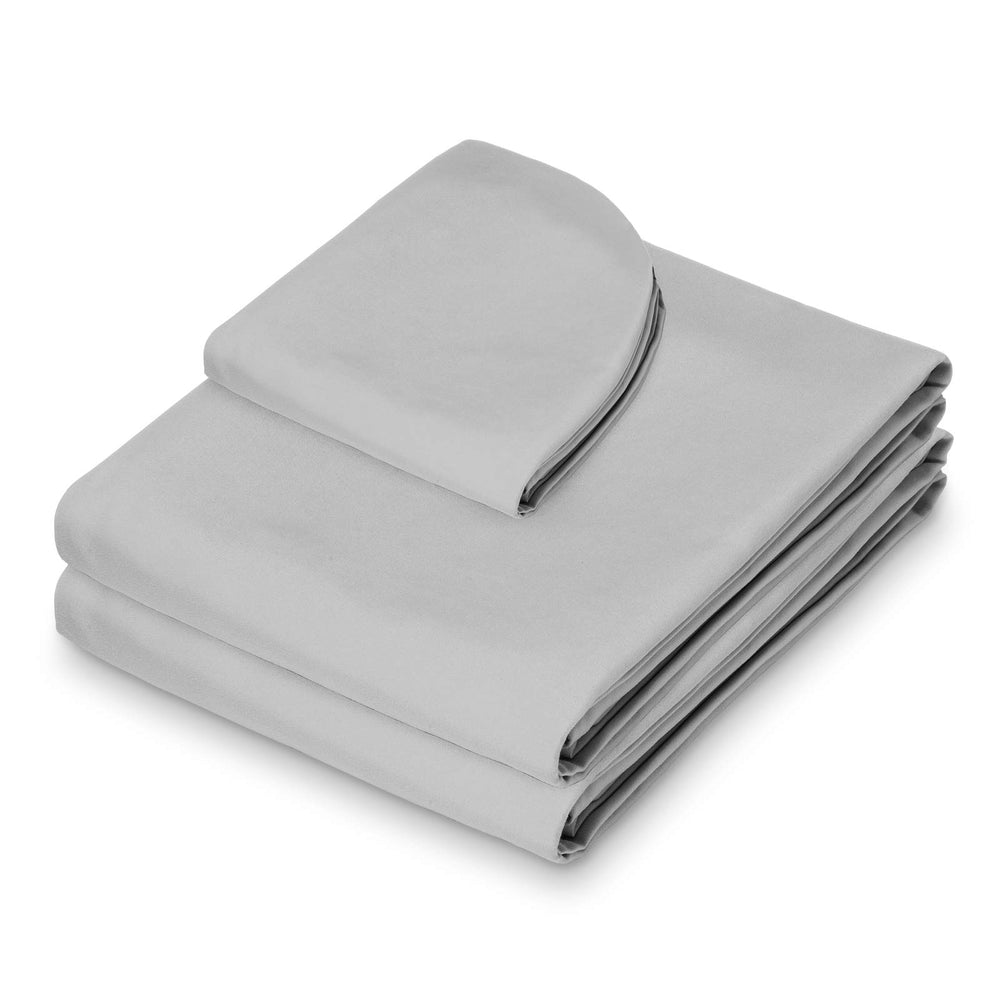Saloniture massage table fitted sheet 36x77 snugly fits standard tables during sessions.