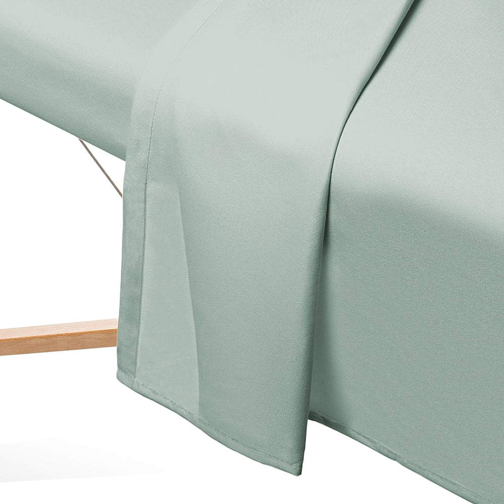 Close-up of Saloniture microfiber fabric showing soft, durable texture.