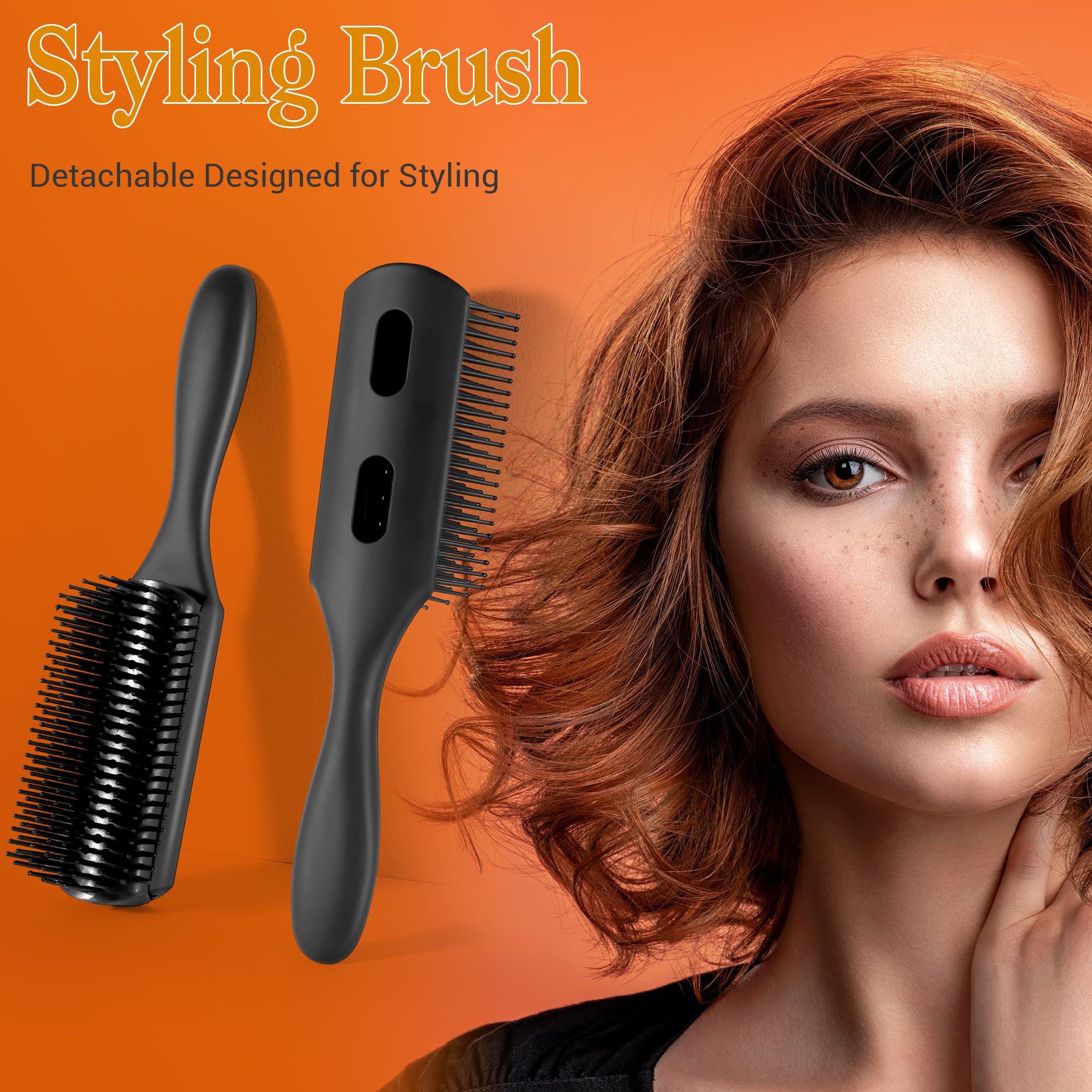 SALON SILK rat-tail parting comb for clean sections and styling