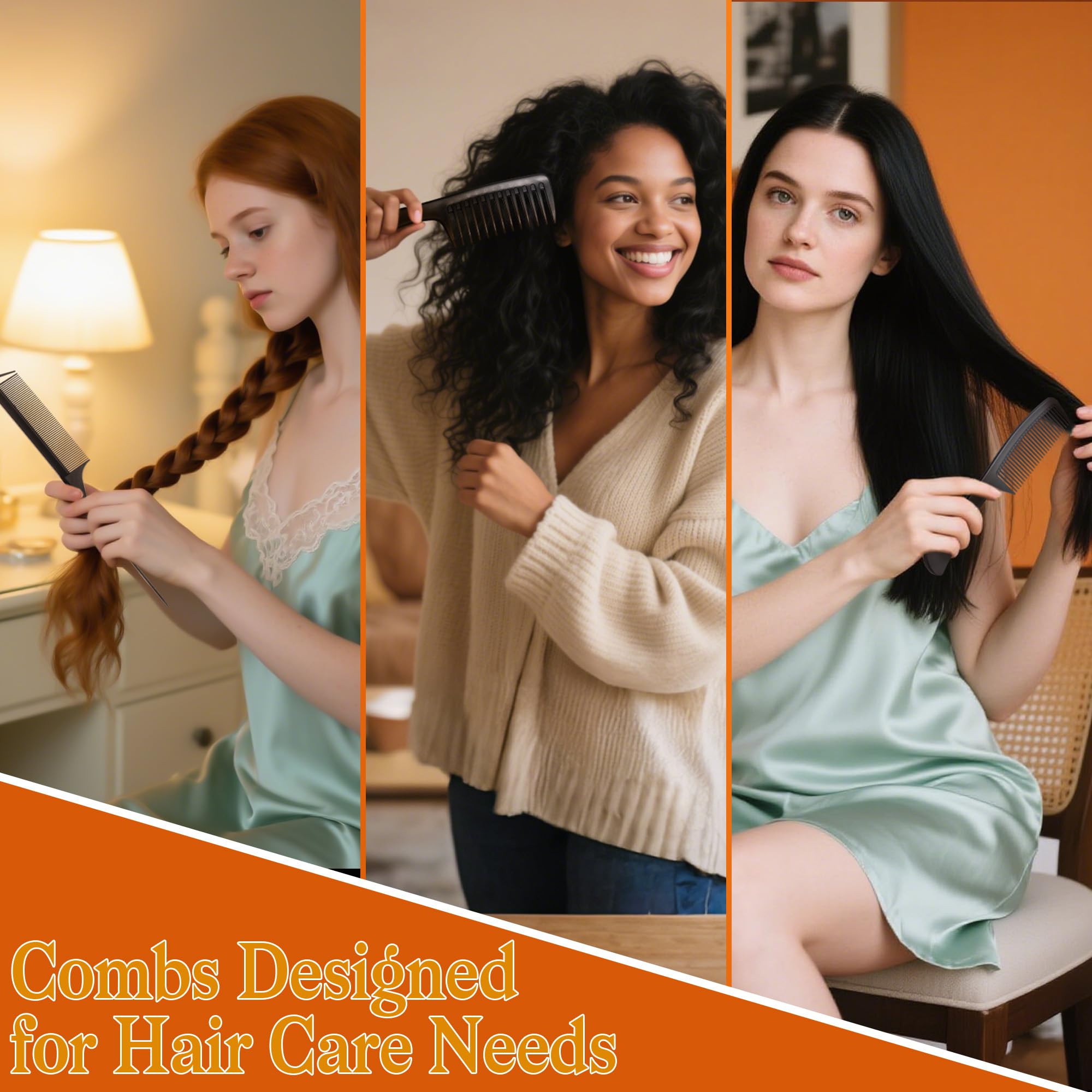 SALON SILK smooth-bristled brush aids glide and frizz control