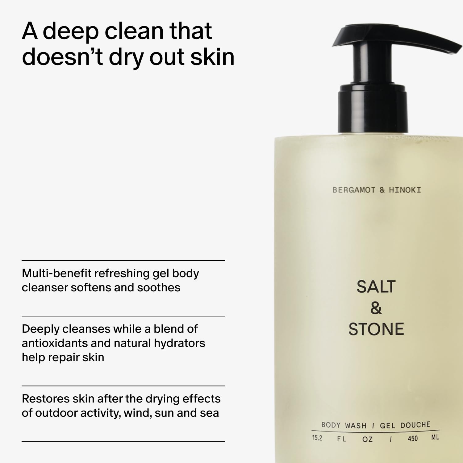 Salt and Stone vegan cruelty-free product with clean ingredients.