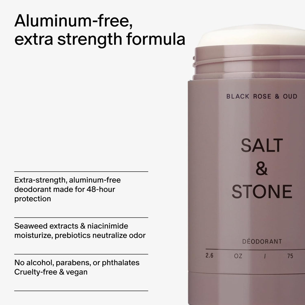 Salt & Stone Leaping Bunny cruelty-free logo communicates cruelty-free vegan formula.