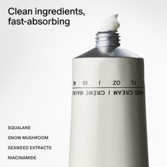 Salt & Stone hand cream texture application demonstrates smooth, non-greasy finish.