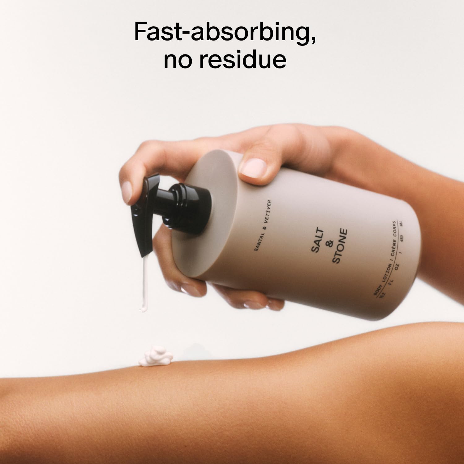 Salt & Stone Neroli Basil niacinamide highlight for moisture retention.