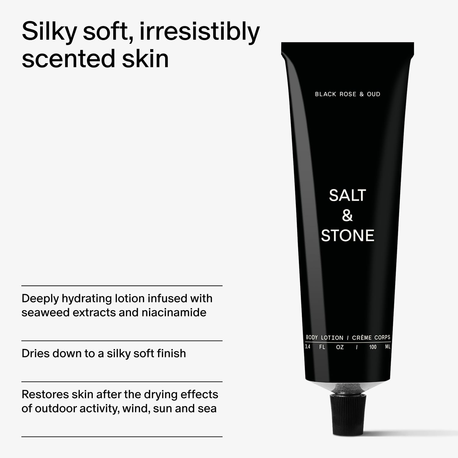 Salt & Stone lotion packaging outside box, gift-ready presentation