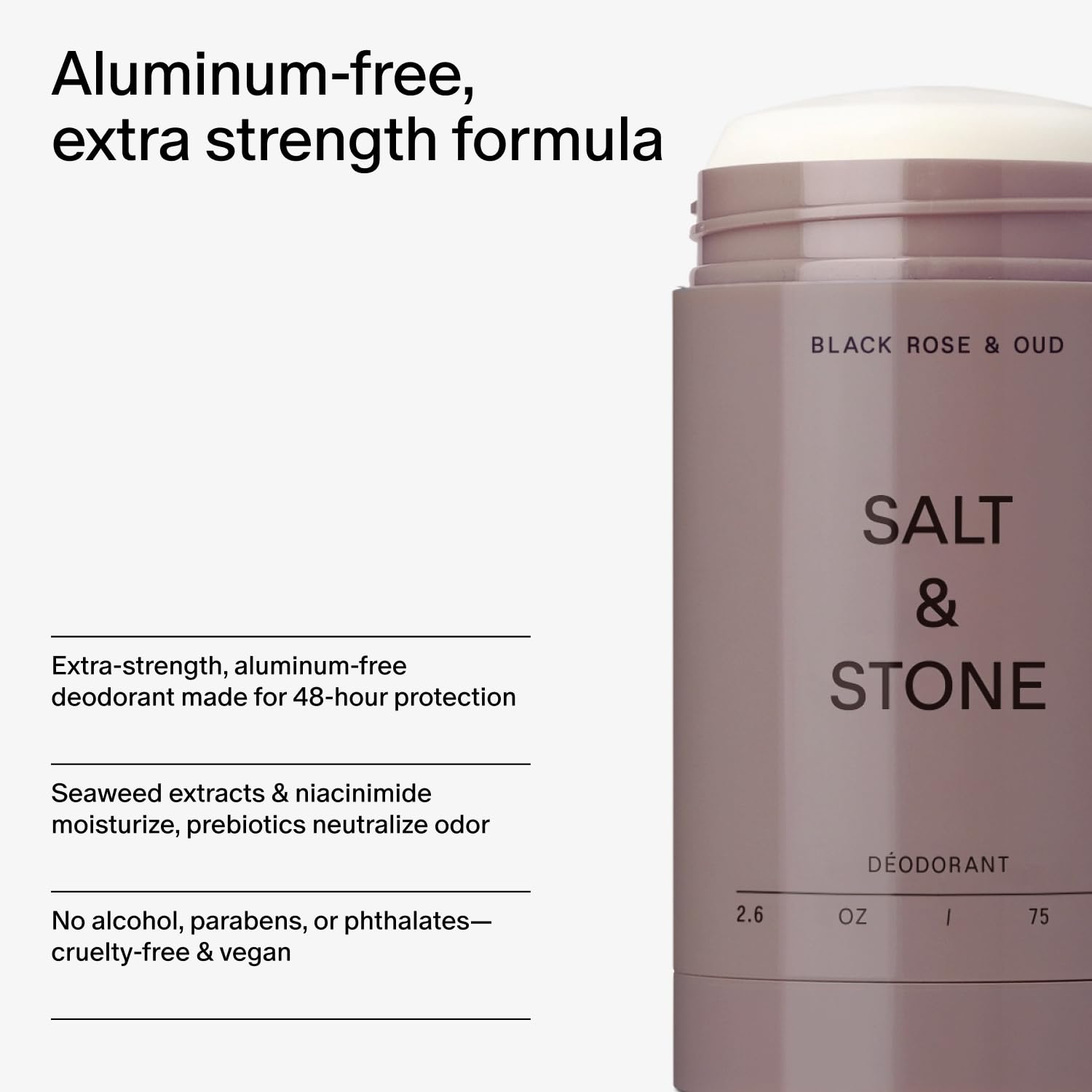 Salt & Stone unisex use image demonstrates versatile application for any gender.