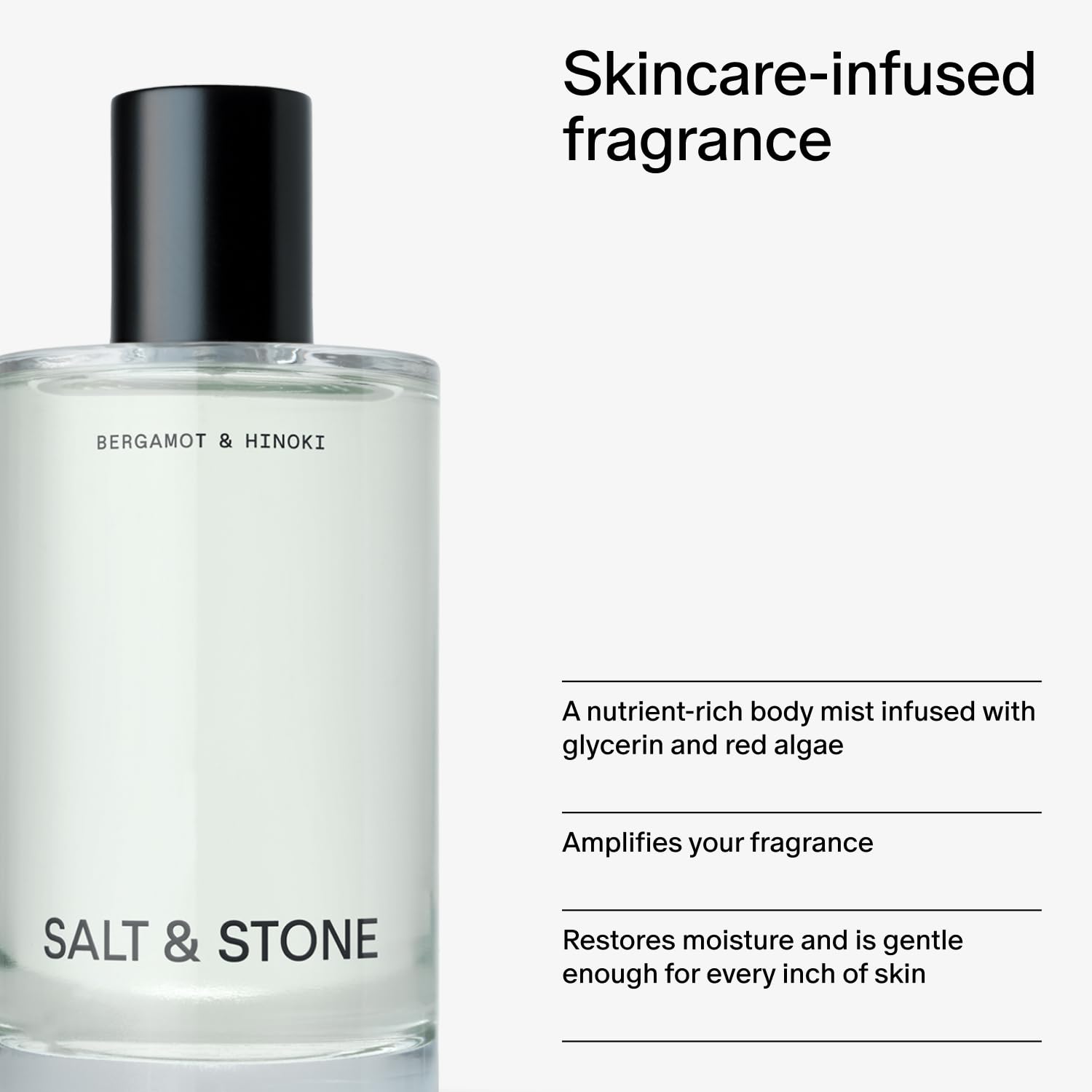 Salt & Stone Vegan cruelty-free badge: certified clean ingredients and ethical beauty.