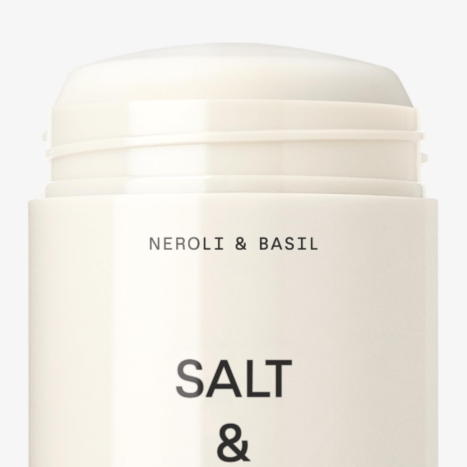 Salt & Stone prebiotics benefits image suggests odor-neutralizing support with probiotic technology.