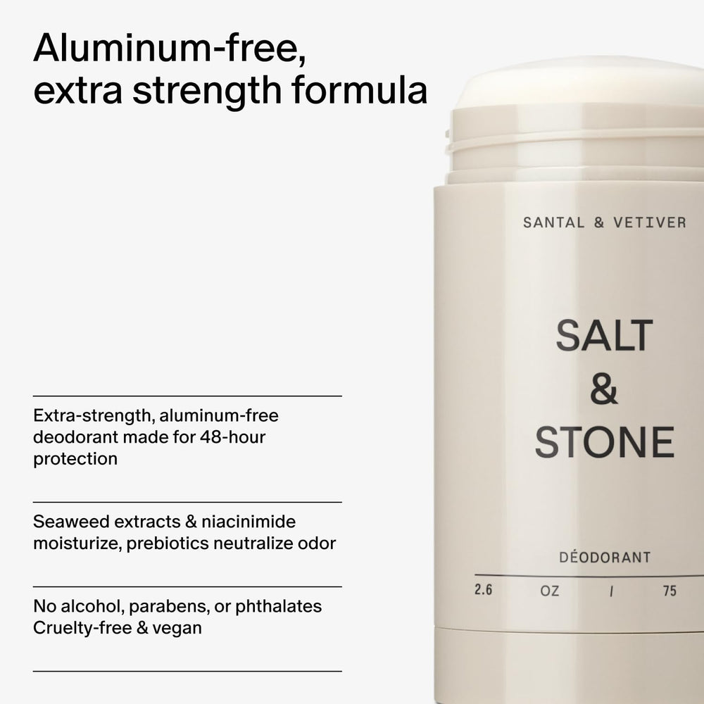 Salt &amp; Stone Black Rose &amp; Oud deodorant dark floral notes and lasting freshness