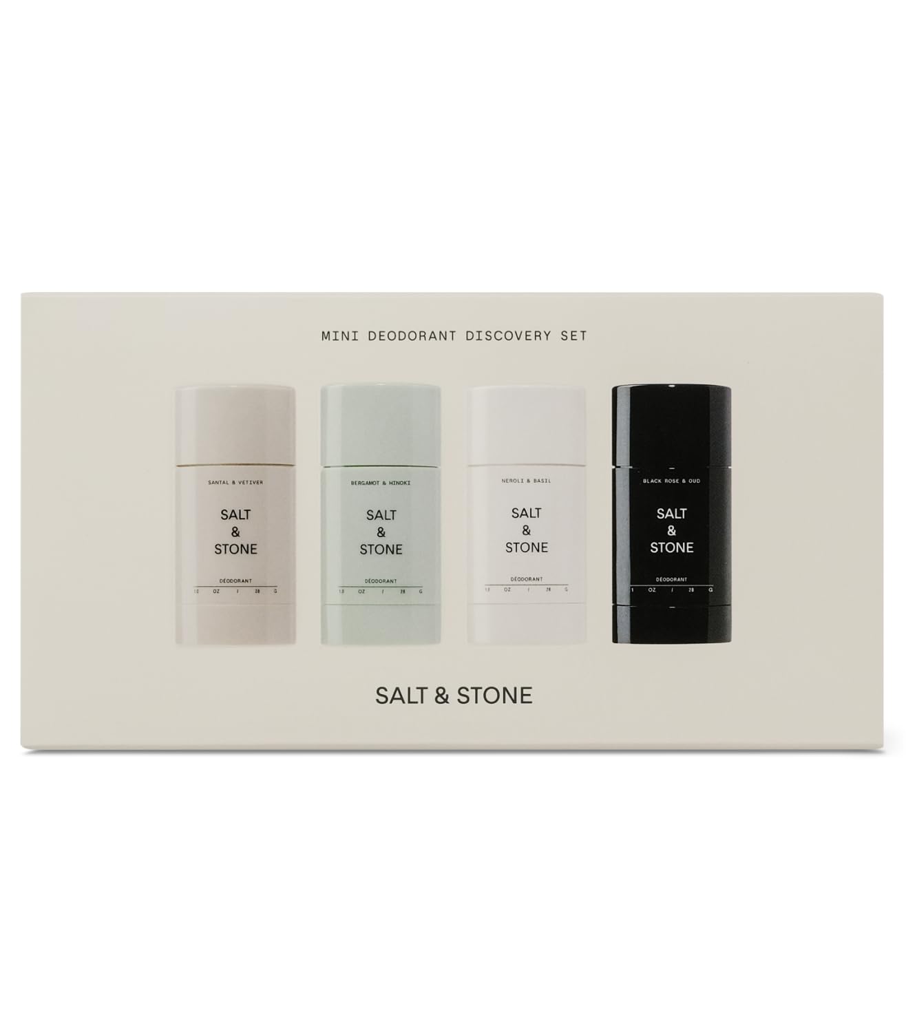 Salt &amp; Stone Neroli &amp; Basil deodorant crisp green aroma and odor control