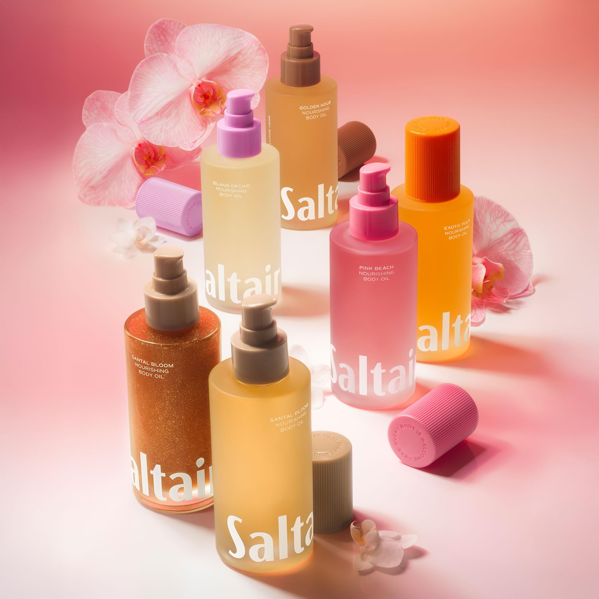Saltair after shower application demonstrates gentle moisture lock on damp skin.